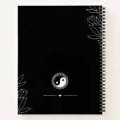 Young, Wild, & Free Yin-Yang Notebook Notizblock (Rückseite)