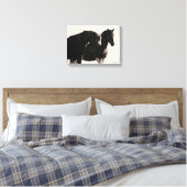 Young Wild Stallions Leinwanddruck (Insitu (Schlafzimmer))