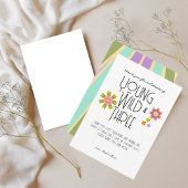 Young, Wild & Three | B-Day Dankeschön-Karte | Küh Dankeskarte