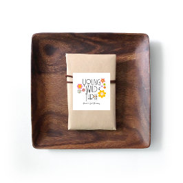 Young, Wild & Three | B-Day-Gefälligkeitstags | Lä Geschenkanhänger