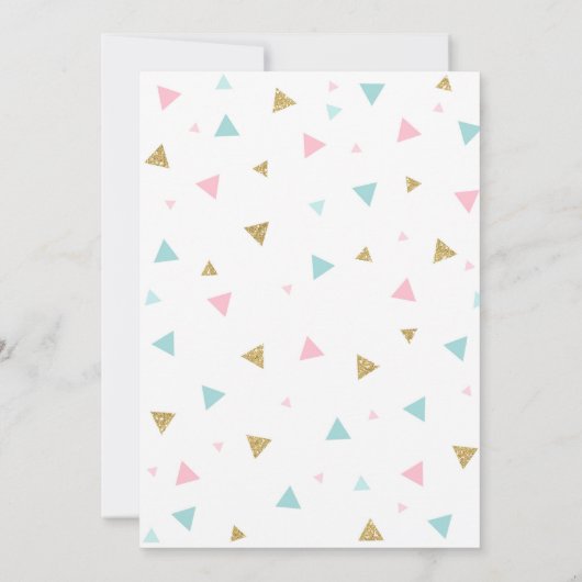 Young Wild & Three Birthday Einladung Wild Party (Rückseite)