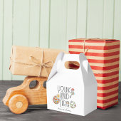 Young, Wild & Three | Birthday Favor Box | Boho Geschenkschachtel
