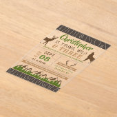 Young Wild & Three Boys Dritter Geburtstag Acryleinladungen (Ablage )