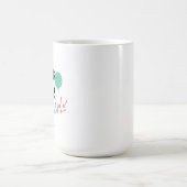 Young, Wild & Three - Cute 3rd Birthday Design Kaffeetasse (Mittel)