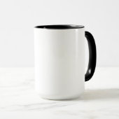 Young, Wild & Three - Cute 3rd Birthday Design Tasse (VorderseiteRechts)