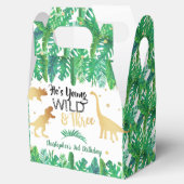 Young Wild & Three Dinosaurier Boys Dritter Geburt Geschenkschachtel (Geöffnet)