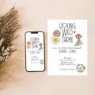 Young, Wild & Three | Einladung zum 3. Geburtstag