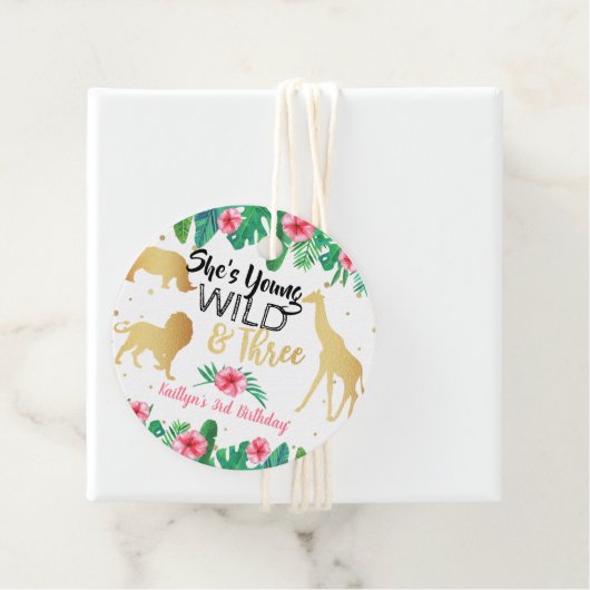 Young Wild & Three Girls Geschenkanhänger (Beispiel)