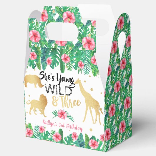 Young Wild & Three Girls Geschenkschachtel (Geöffnet)