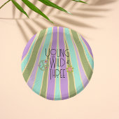 Young, Wild & Three | Kid Birthday Bowls | Kühle Pappteller