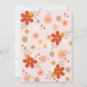 Young Wild & Three Retro 3. Geburtstag Einladung (Rückseite)