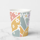 Young Wild Three Retro Sunshine Rainbow Paper Cups Pappbecher (Rechts)