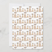 Young Wild und Three Niedlich Meerkat Dritter Gebu Einladung (Rückseite)