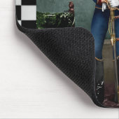 Young Winston Churchill in 1895 Mousepad (Ecke)