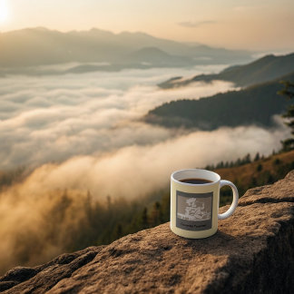 young woman in a yoga pose kaffeetasse