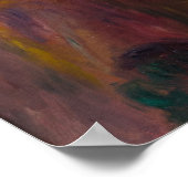 Young Woman in Green, William James Glackens Poster (Ecke)