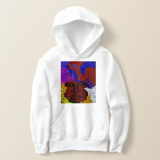 Young Woman in the Flower Mist Hoodie (Ablage )