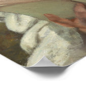 Young Woman Reading - Gustave Courbet Fine Art Poster (Ecke)