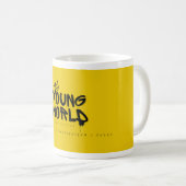 Young World Collective Logo  Kaffeetasse (VorderseiteRechts)