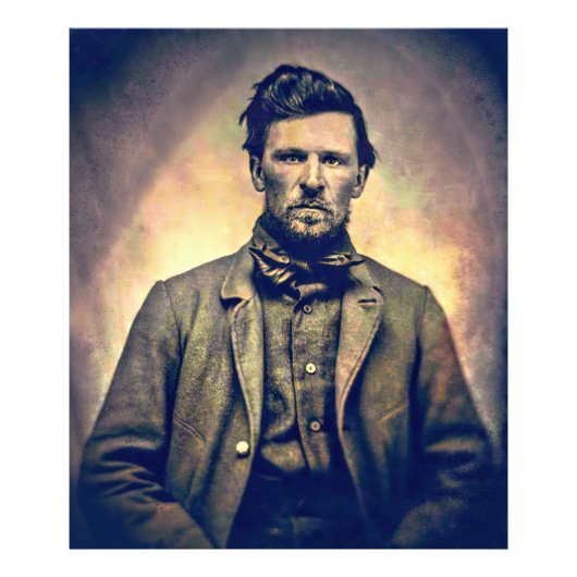 Young Wyatt Earp 1870 Fotodruck (Vorne)