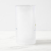 Young Yellow Box Fiah Mattglas Bierglas (Mittel)