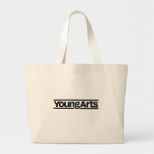YoungArts Tote Bag Jumbo Stoffbeutel (Vorne)