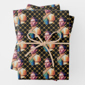 Younger Man Wrapping Paper Geschenkpapier Set (Beispiel)