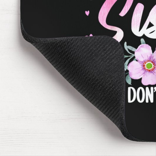 Youngest Sister Tee Rules Don't Apply To Me Funny  Mousepad (Ecke)