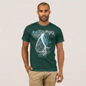 YoungQ Basic Bella Leinwand T - Shirt (Vorne ganz)