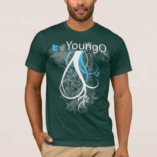 YoungQ Basic Bella Leinwand T - Shirt (Vorderseite)