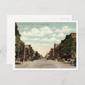 Youngstown OH, West Bundesstaatlich Street, 1910 Postkarte (Vorne/Hinten)