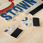 Youngstown Ohio Apple - Vintage Travel Puzzle (Seite)