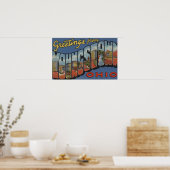Youngstown, Ohio - Große Buchstabenszenen Poster (Küche)