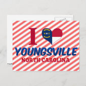 Youngsville, North Carolina Postkarte (Vorne/Hinten)