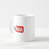 YouNoob Kaffeetasse (Vorderseite Links)