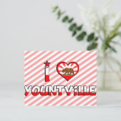 Yountville, CA Postkarte (Stehend Vorderseite)