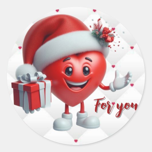 Your affection effortlessly. runder aufkleber (Vorderseite)