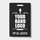 Your Band Logo VIP Ausweis (Vorderseite)