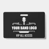 Your Band Logo VIP Wide Ausweis (Front)