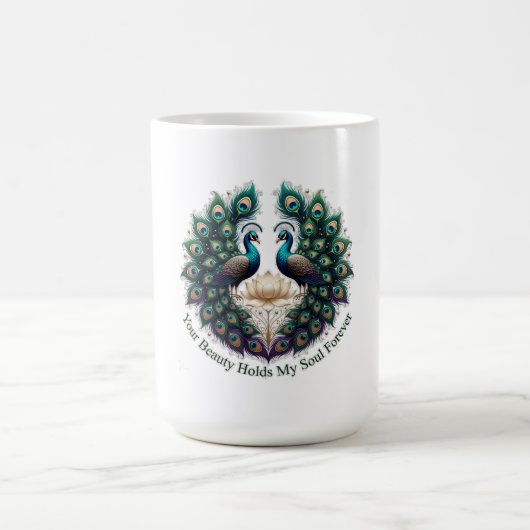 Your Beauty Holds My Soul Forever  Gifts T-Shirt Kaffeetasse (Mittel)