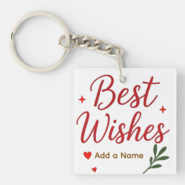 Your Best Wishes Acrylic Keychain Schlüsselanhänger