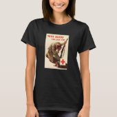 Your Blood Can Save Him American Usa Wwii World T-Shirt (Vorderseite)