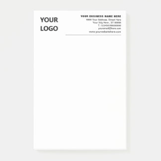 Your Branded Business Post-it® Notes Example Post-it Klebezettel