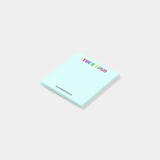 Your Branded Business Post-it® Notes Example Post-it Klebezettel (angewinkelt)