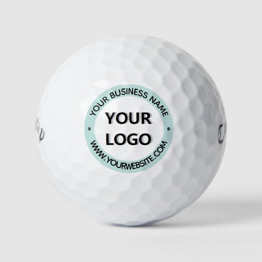 Your Branded Company Logo Stamps Golf Balls Golfball (Vorderseite)