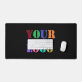 Your Branded Logo Business Desk Mat Template Schreibtischunterlage (Tastatur & Maus)