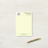 Your Branded Promotional Business Post-it® Notes Post-it Klebezettel (Auf Schreibtisch)