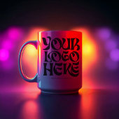Your Business Logo and Text Simple Kaffeetasse