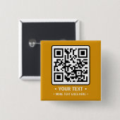 Your Business QR Code Button (Vorne & Hinten)