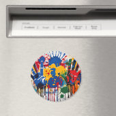 Your Childs Artwork One Of A Kind Personalized Magnet (In Situ (Geschirrspüler))